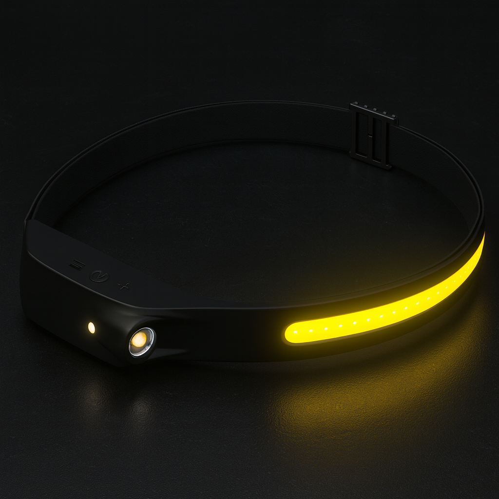 IlluminatePro™ Waterproof Motion Sensor Headlamp
