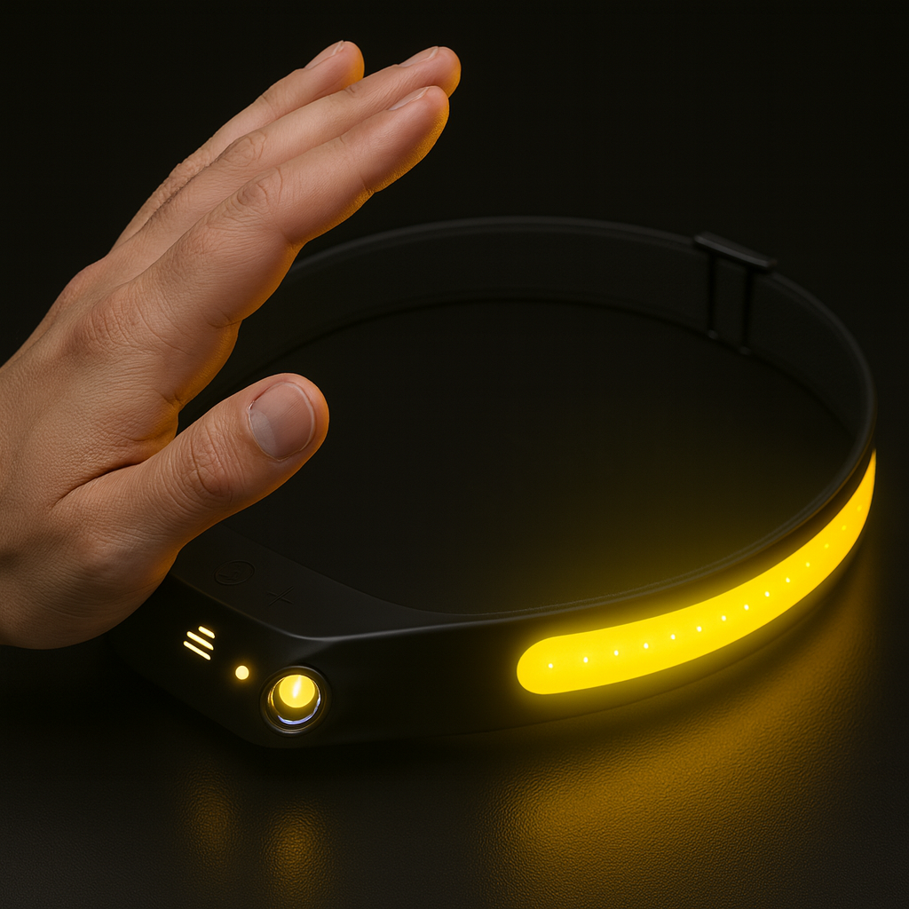 IlluminatePro™ Waterproof Motion Sensor Headlamp